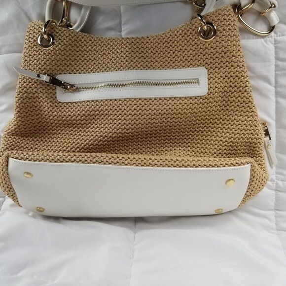 I.N.C Trippii Medium Straw Tote Bag INC Exclusive Macys International Concepts - Picture 4 of 9